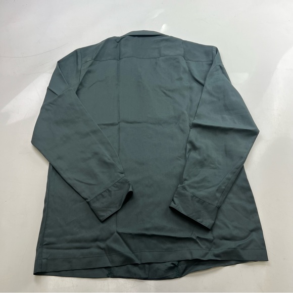 Good for Sunday women’s Tencel Notch Collar Shirt M  NWT slate blue L43-15 - Picture 3 of 7